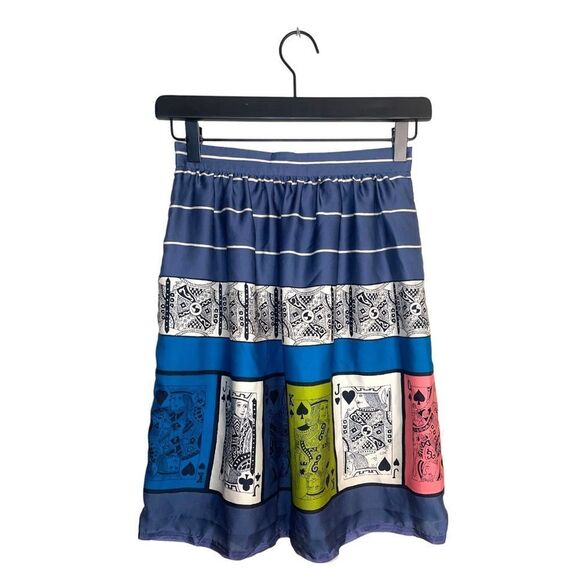 Anthropologie Edme and Estylle Pinochle Pleated Skirt - Picture 5 of 15